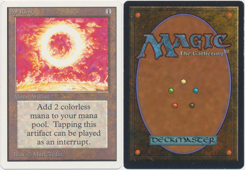 Unique image for Sol Ring