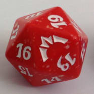 Gatecrash - D20 Spindown Life Counter - Boros Thumb Nail