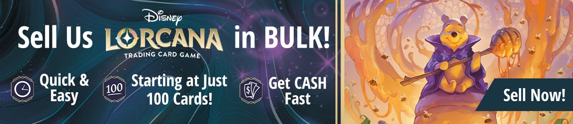 Sell Us Lorcana Cards in BULK!