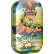 Pokemon - Vibrant Paldea Mini Tin - Leafeon & Arboliva Thumb Nail